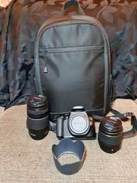 Canon 1300d 2 lentes