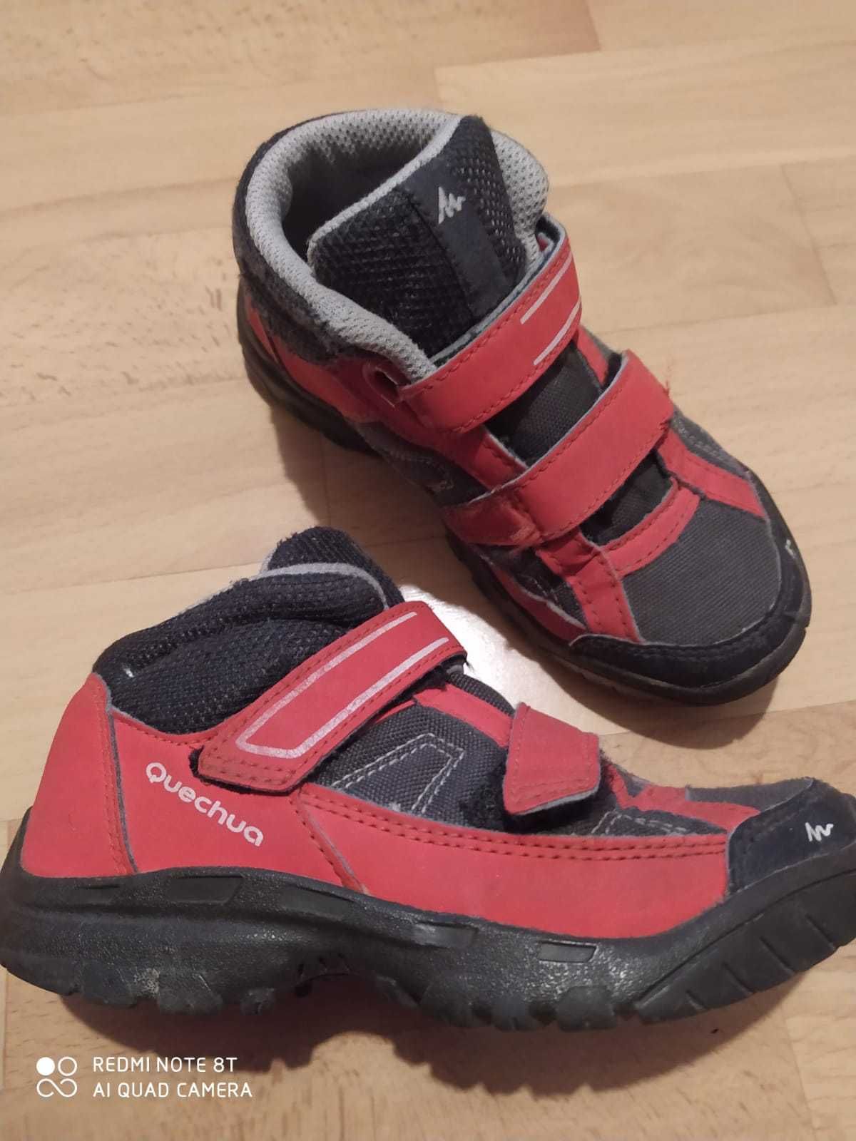 Buty dla dzieci firmy Quechua rozmiar 28cm.