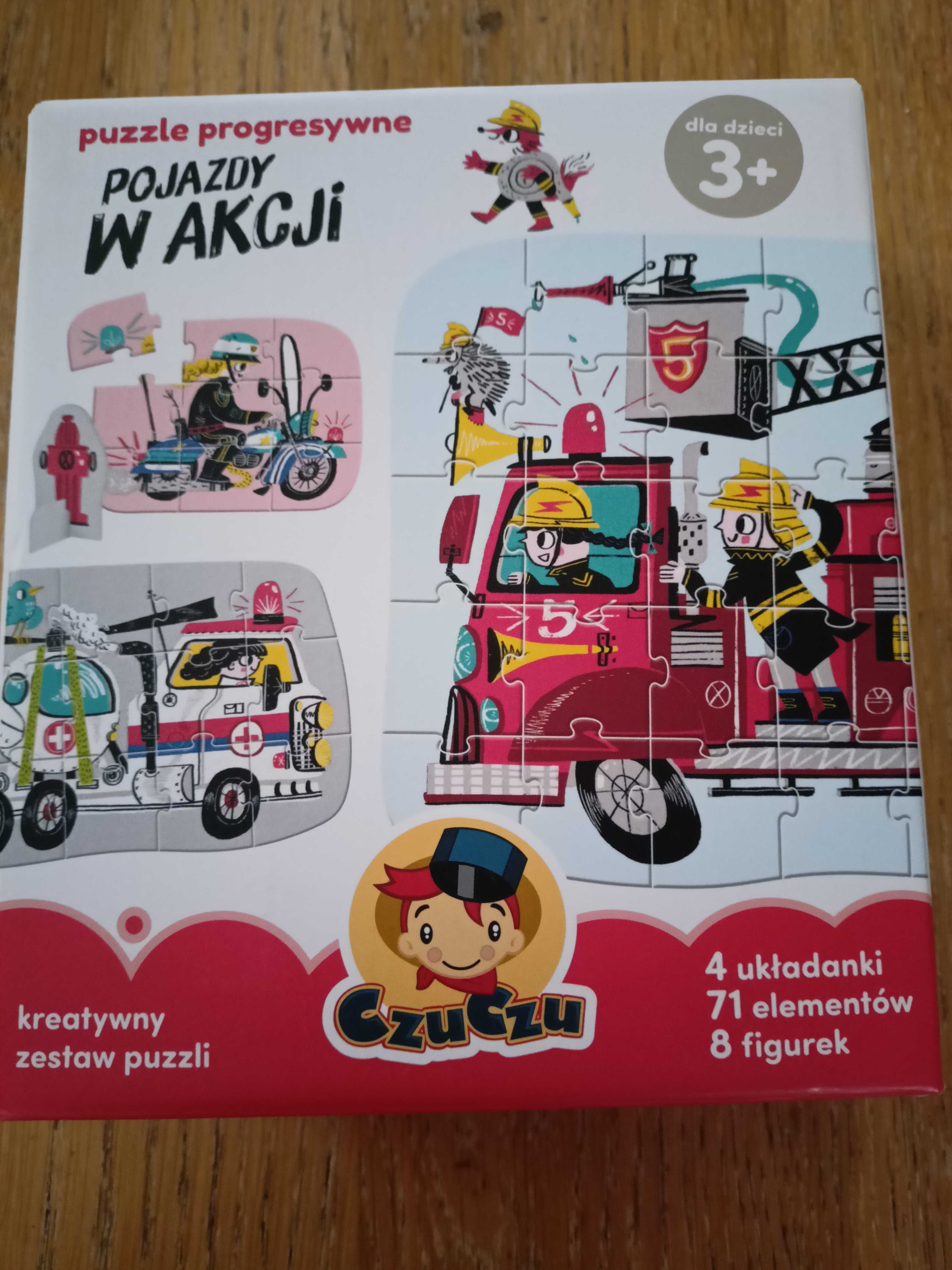 Czu czu puzzle pojazdy