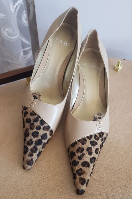 Туфли Италия FABI, принт леопарда 40 размер