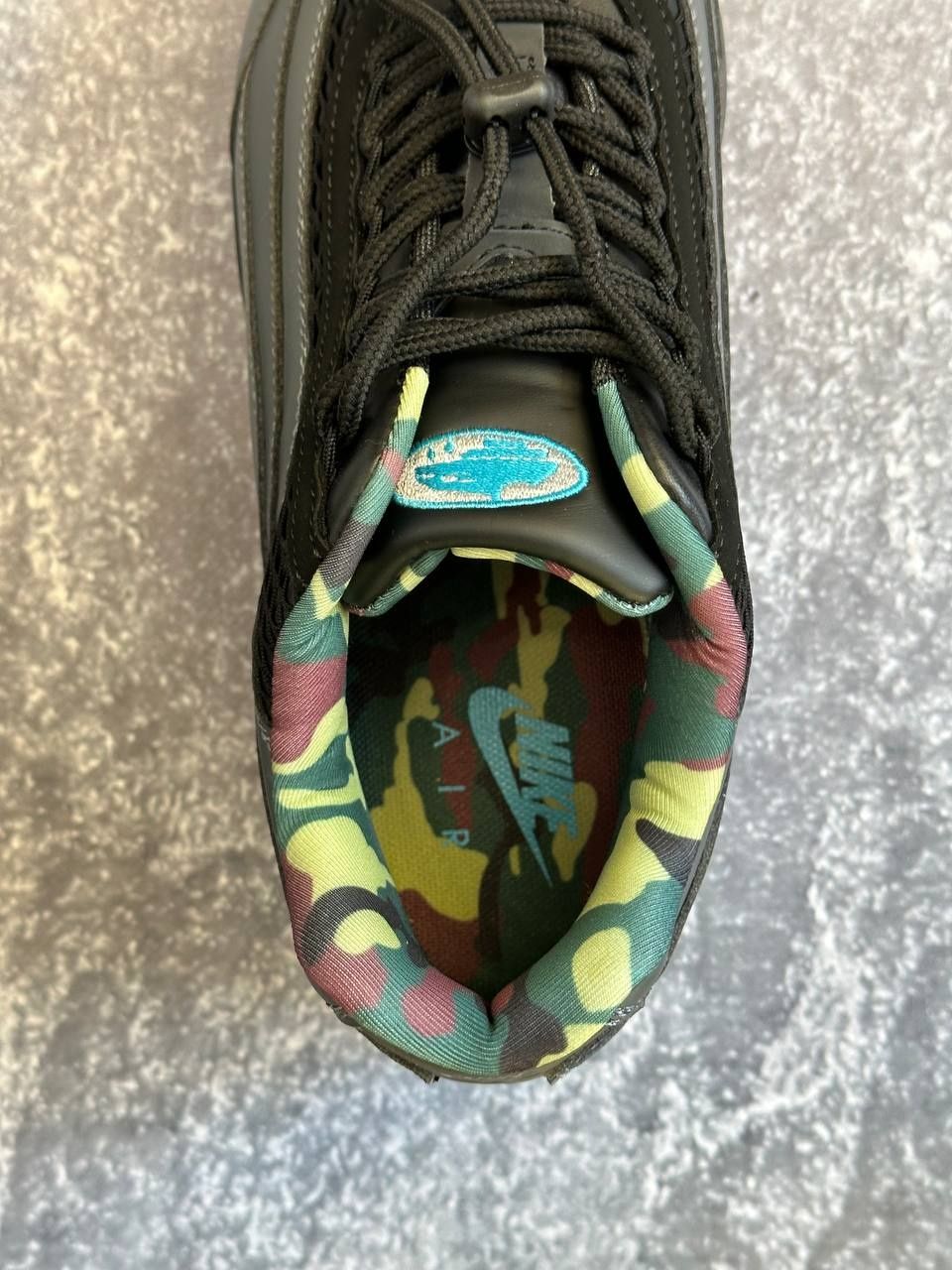Nike Air Max 95 Corteiz синие сині кросівки кроссовки найк 43 44 42 41