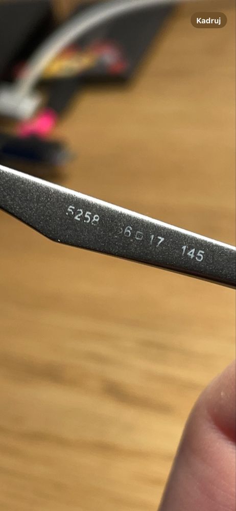 Okulary Ray Ban 7017  szerokie dwie pary