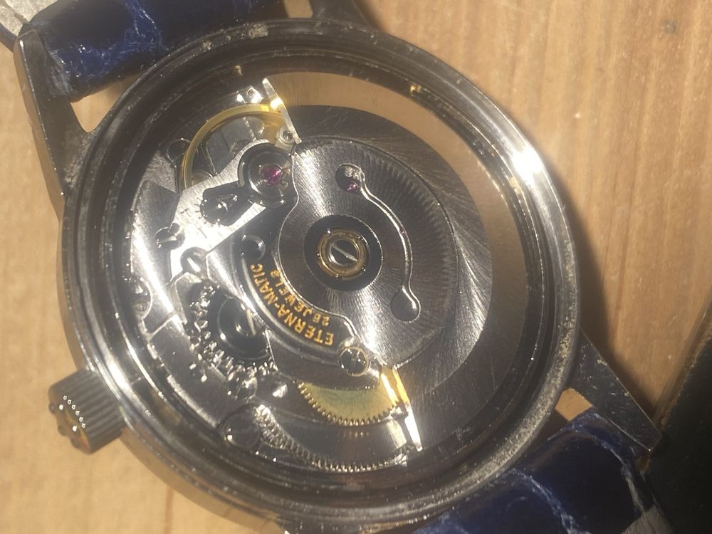ETERNA Eternamatic Automatic Swiss Made ETA 2824 automatyczny zegarek