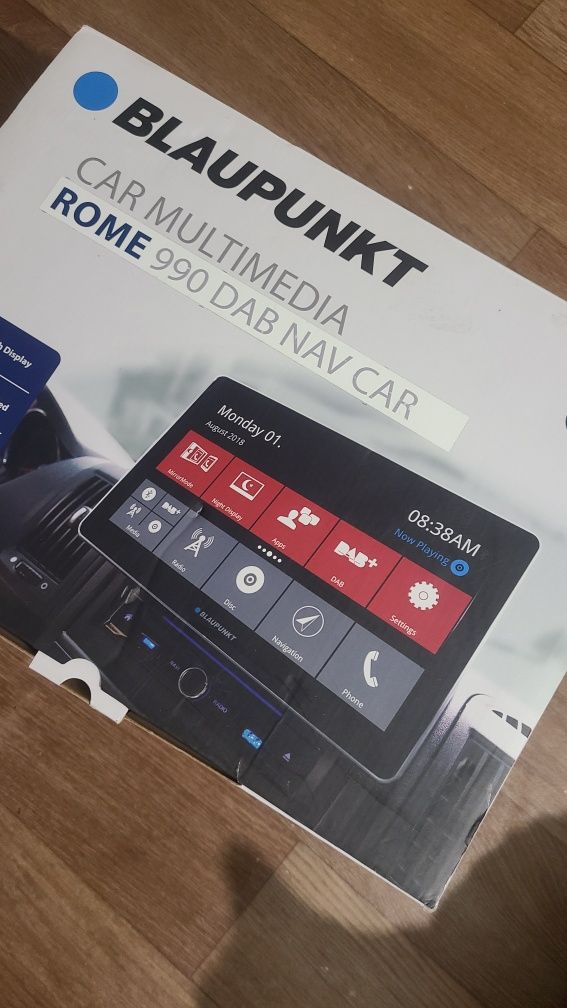 Blaupunkt Rome 990 Android Nav Dab 2din 10'1 WiFi bt