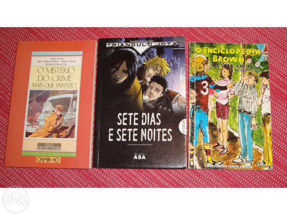 Livros juvenis (aventuras e outros)