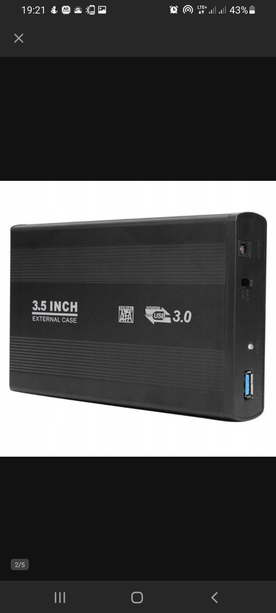 Obudowa dysku 3,5" Anytech AKOM_OBUD DYSK_USB3.0_3,5