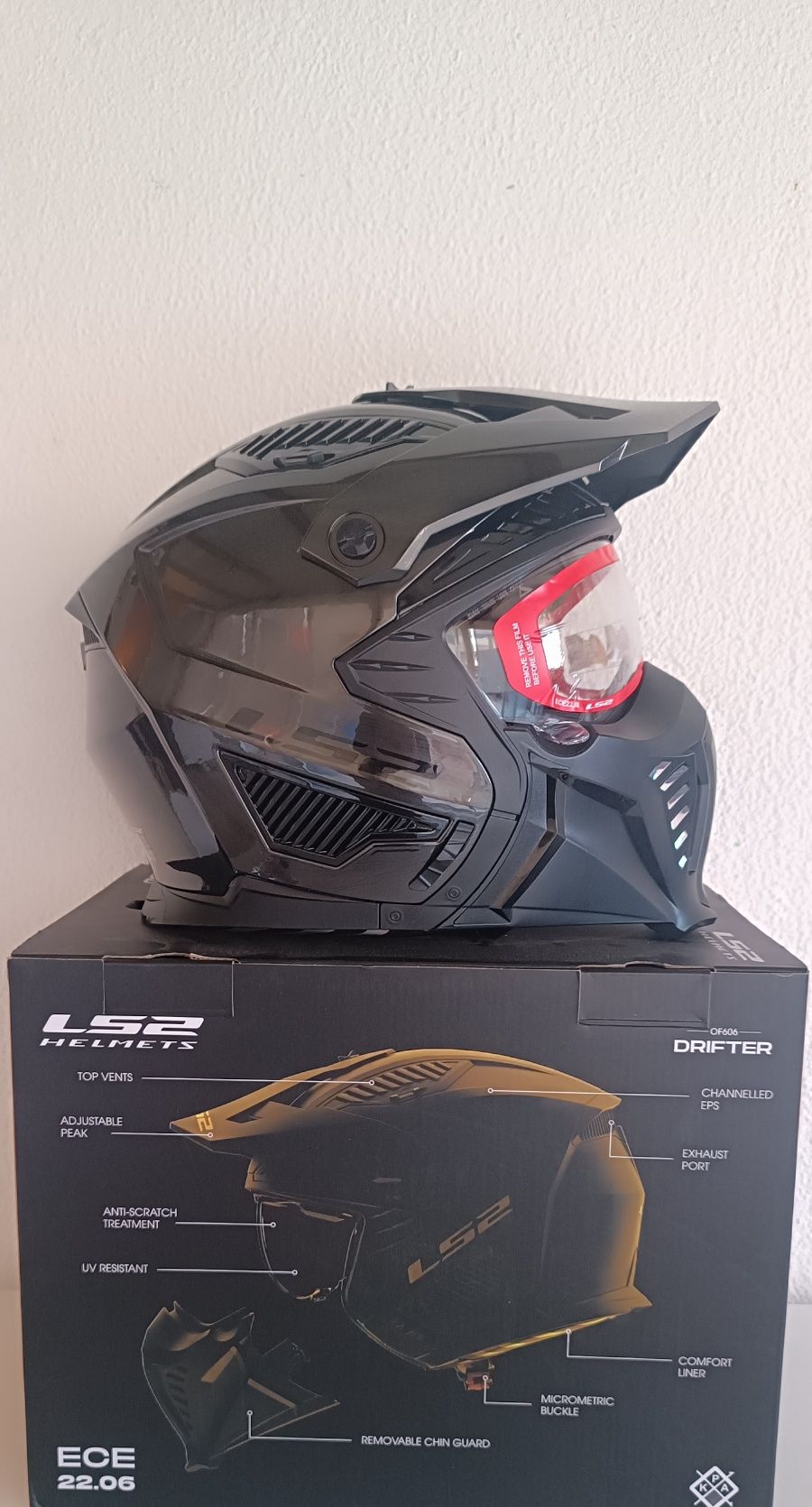 Capacete LS2 Drifter Titanium