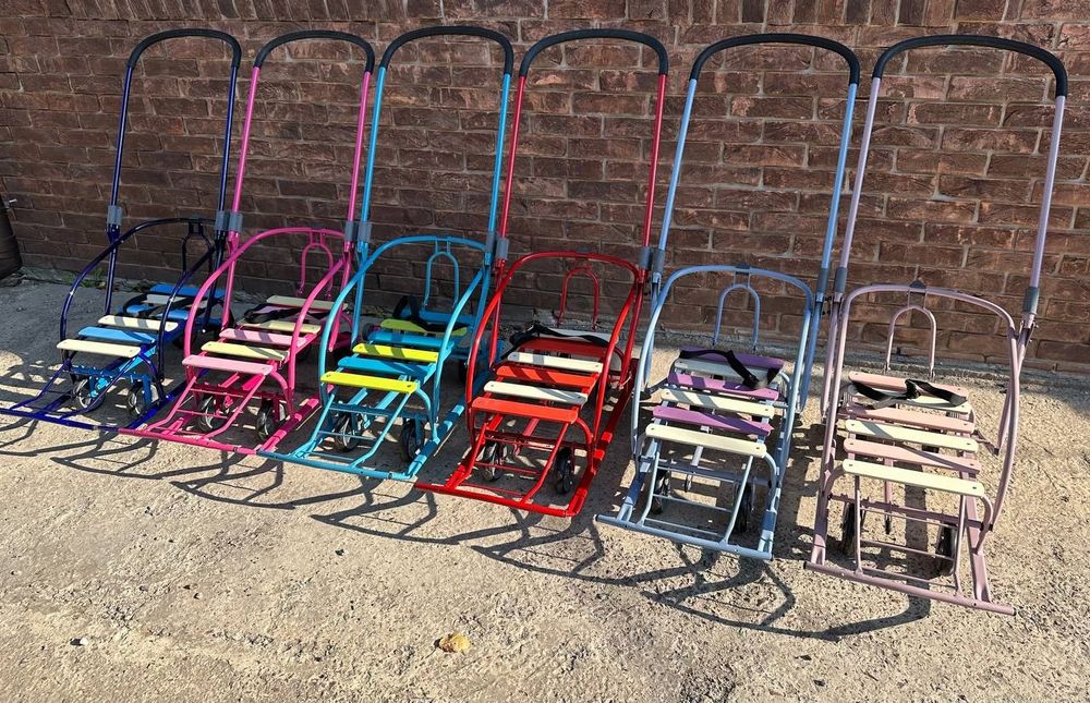 Безкоштовна доставка Санки з колесами Мрія Патріот сани