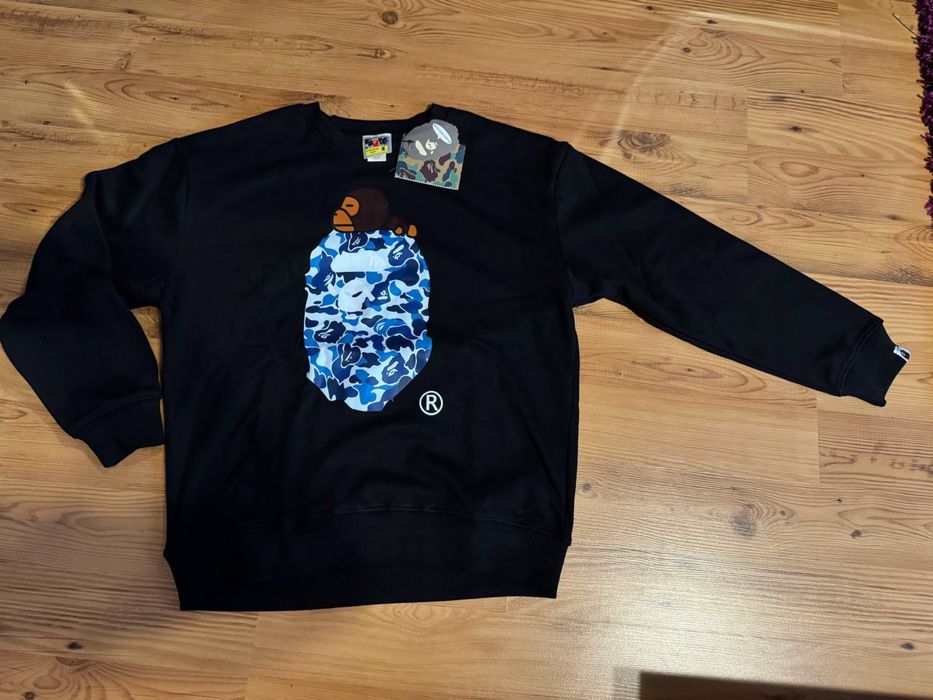 Худі Bape, світшот бейп, лонгслів бейп, светр Bape теплий на флісі