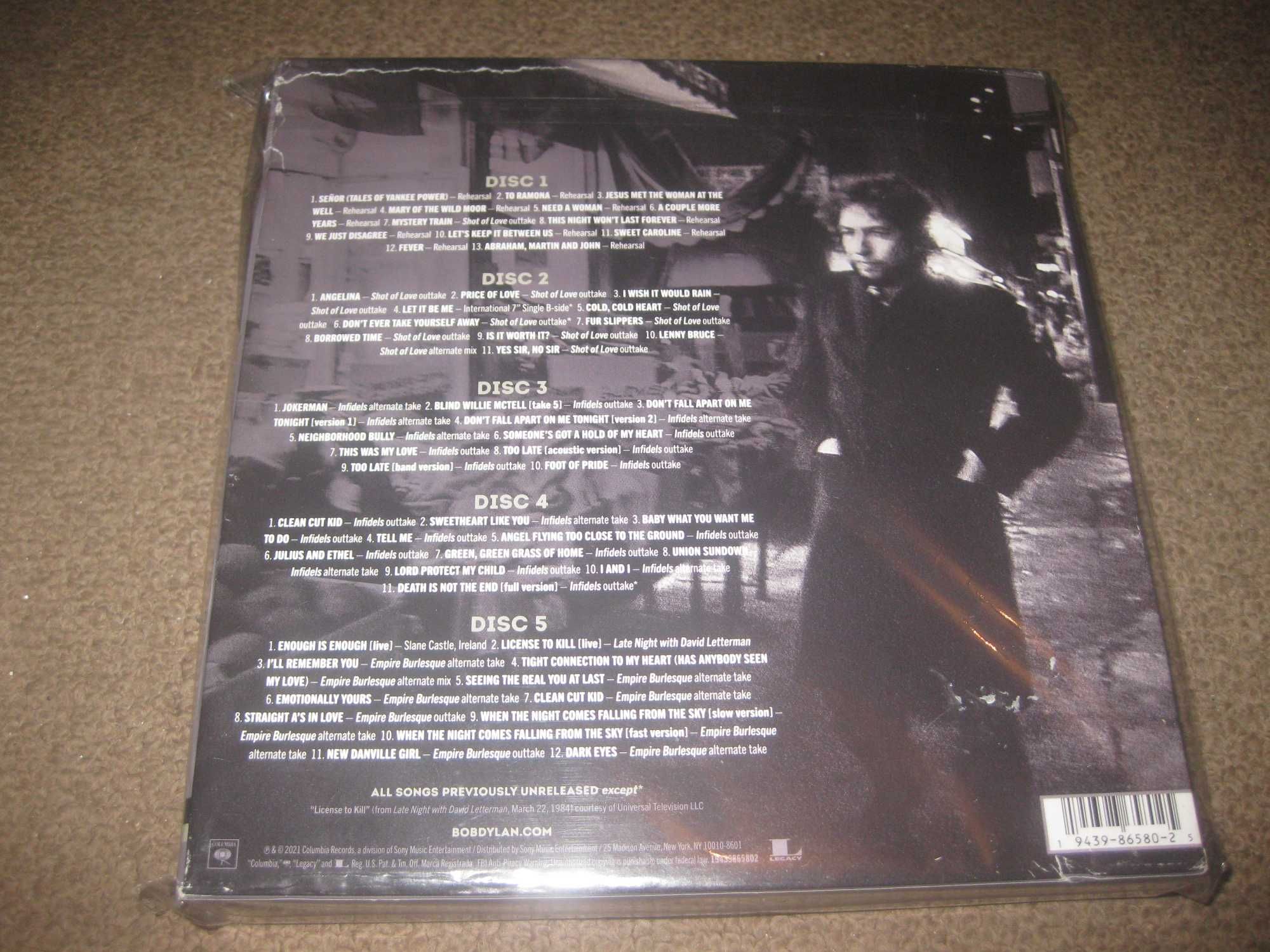 Box "The Bootleg Series Vol. 16: Springtime in New York..." Bob Dylan