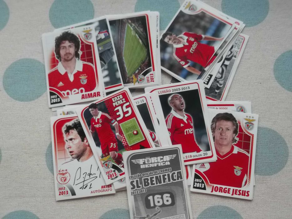 Cromos  Força Benfica  S.L.Benfica 2012/13