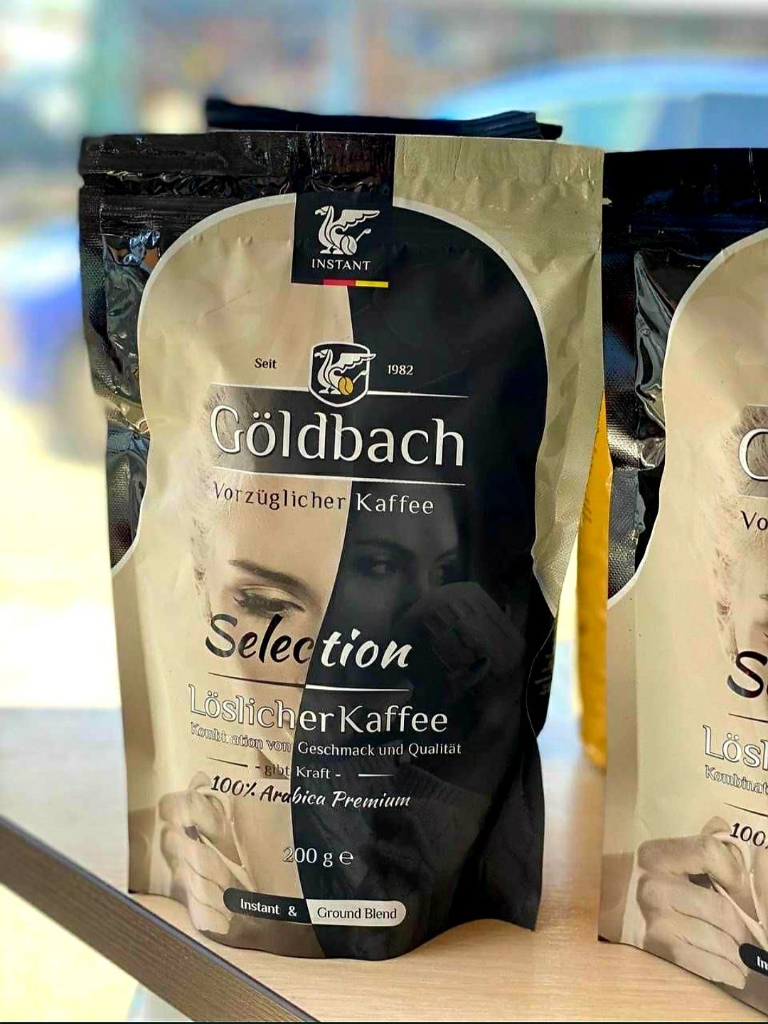 Новинка! Растворимый кофе Goldbach Selection-сублимированный кофе