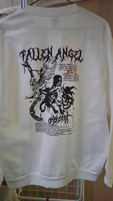 Свитер Fallen Angel y2k sk8 rap opium affliction