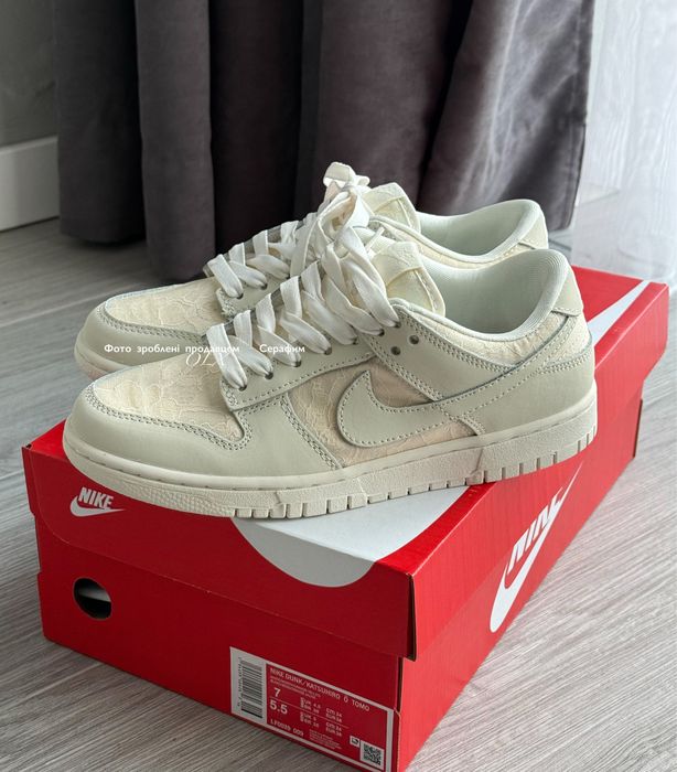 Original NIKE DUNK LOW ‘Lace Pack- Soft Pearl’ (in box)