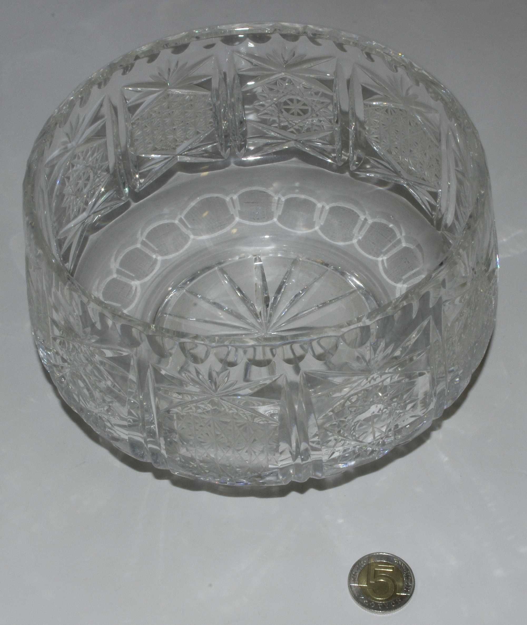 Kryształowa misa, owocarka, 17,5cm, 1,5L (Szkło)