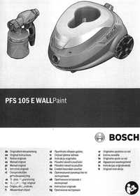 Instrukcja obsługi/manual Bosch Pfs 105e WallPaint