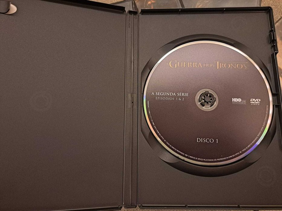 Segunda temporada completa "Guerra dos Tronos" (DVD)