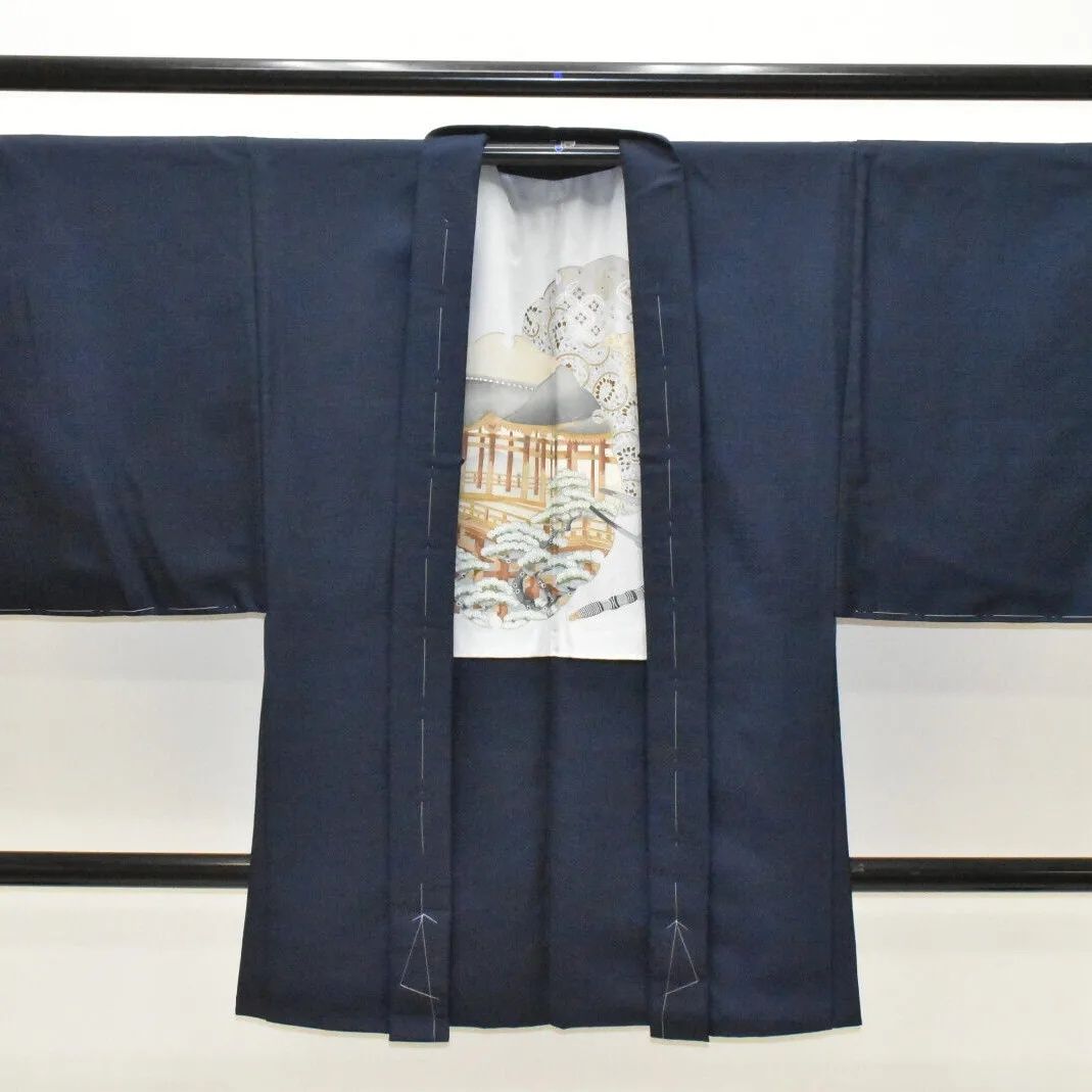 Kurtka kimono haori jedwabna japońska