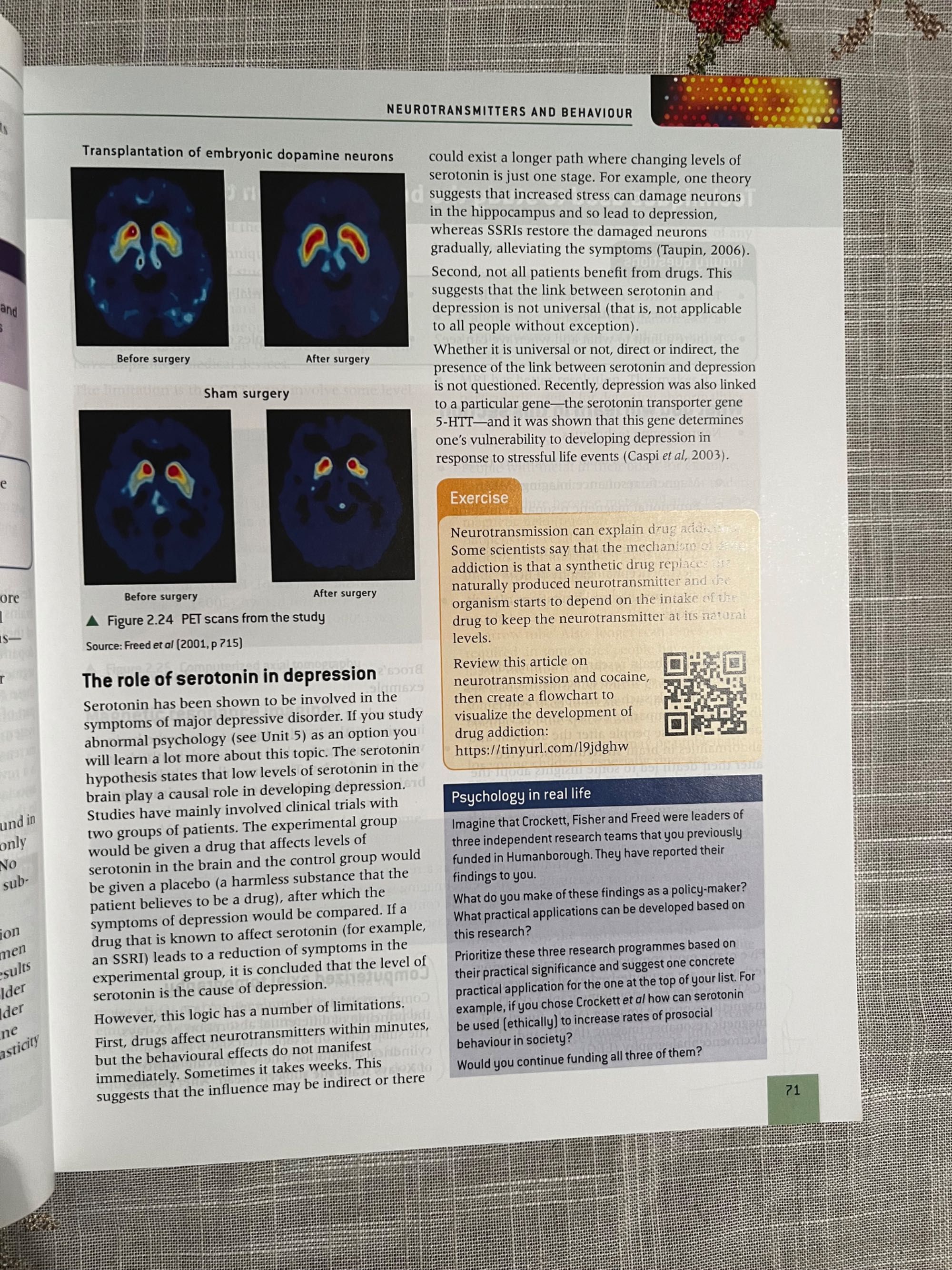 Podręcznik Psychologia IB jak nowa