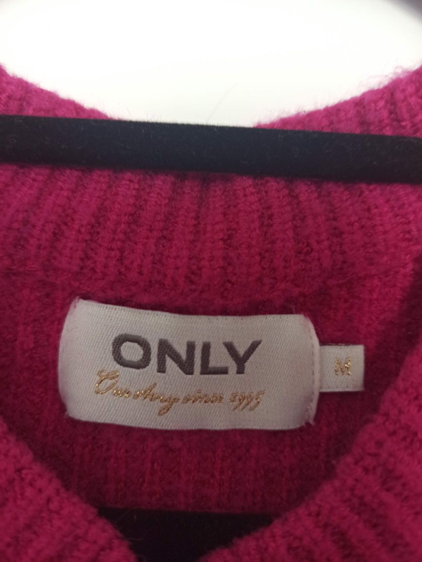 Sweter ONLY M fuksja