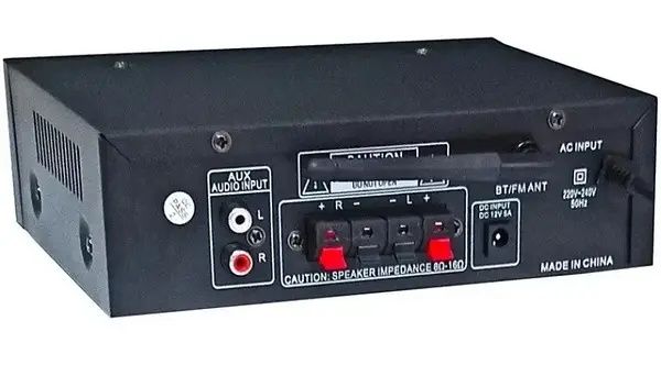 Підсилювач звуку UKC AK-688BT двоканальний з FM-радіо та US 30W, 9489
