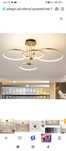 WayLuoung 4-pierścieniowa złota lampa sufitowa LED, Ø75 cm | Żyrandol