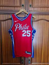 Camisola Nike Philadelphia Ben Simmons basket basquetebol em bom estad