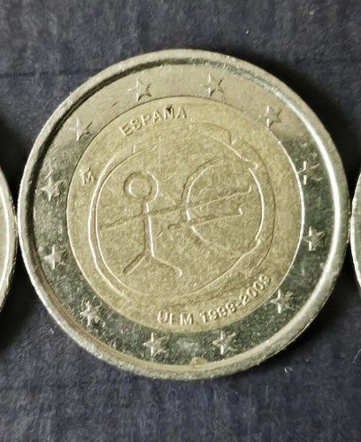 Troco moeda comemorativa de 2€
