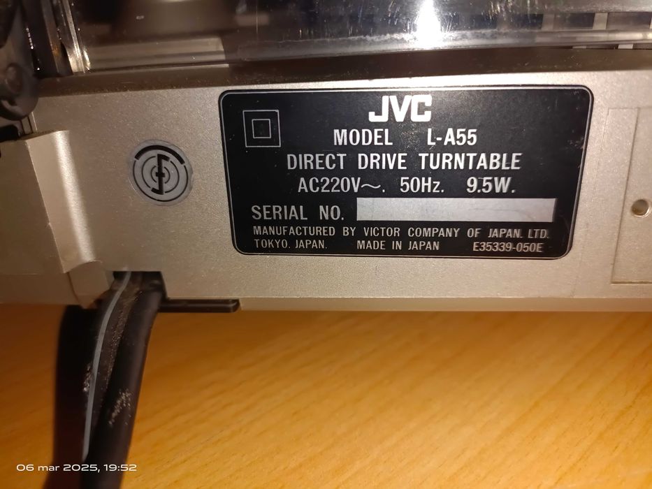 Gramofon JVC L-A55 made in Japan
