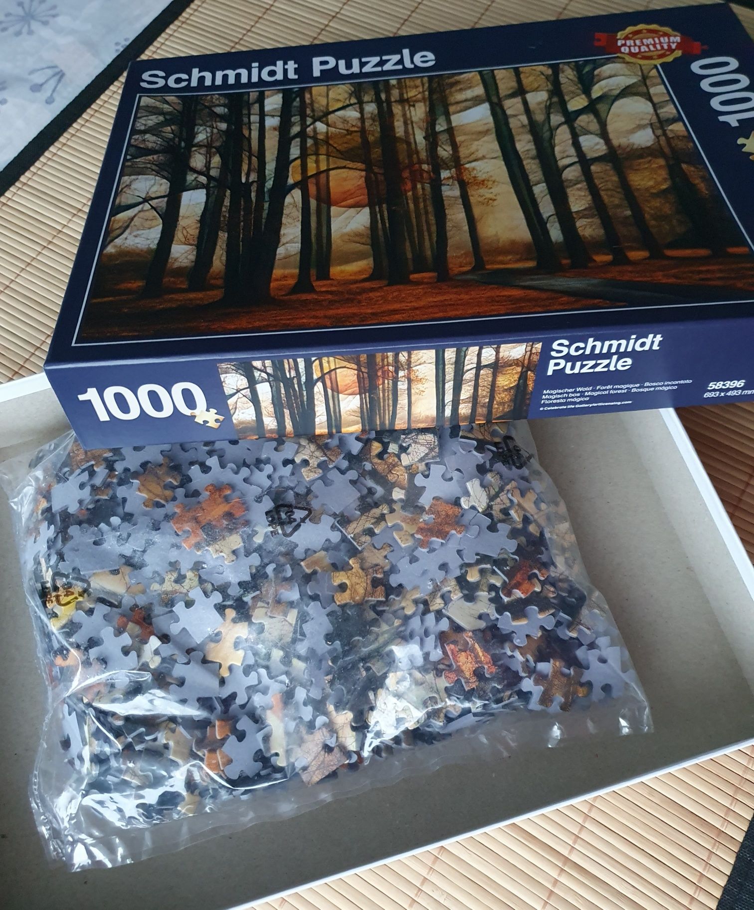 Puzzle 1000 Schmidt Magiczny las