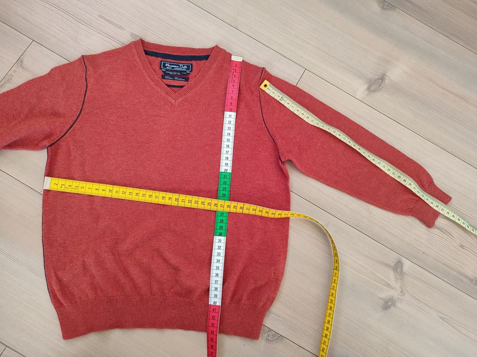 Massimo Dutti sweter sweterek 98 104 bawełna i kaszmir Cashmere 110