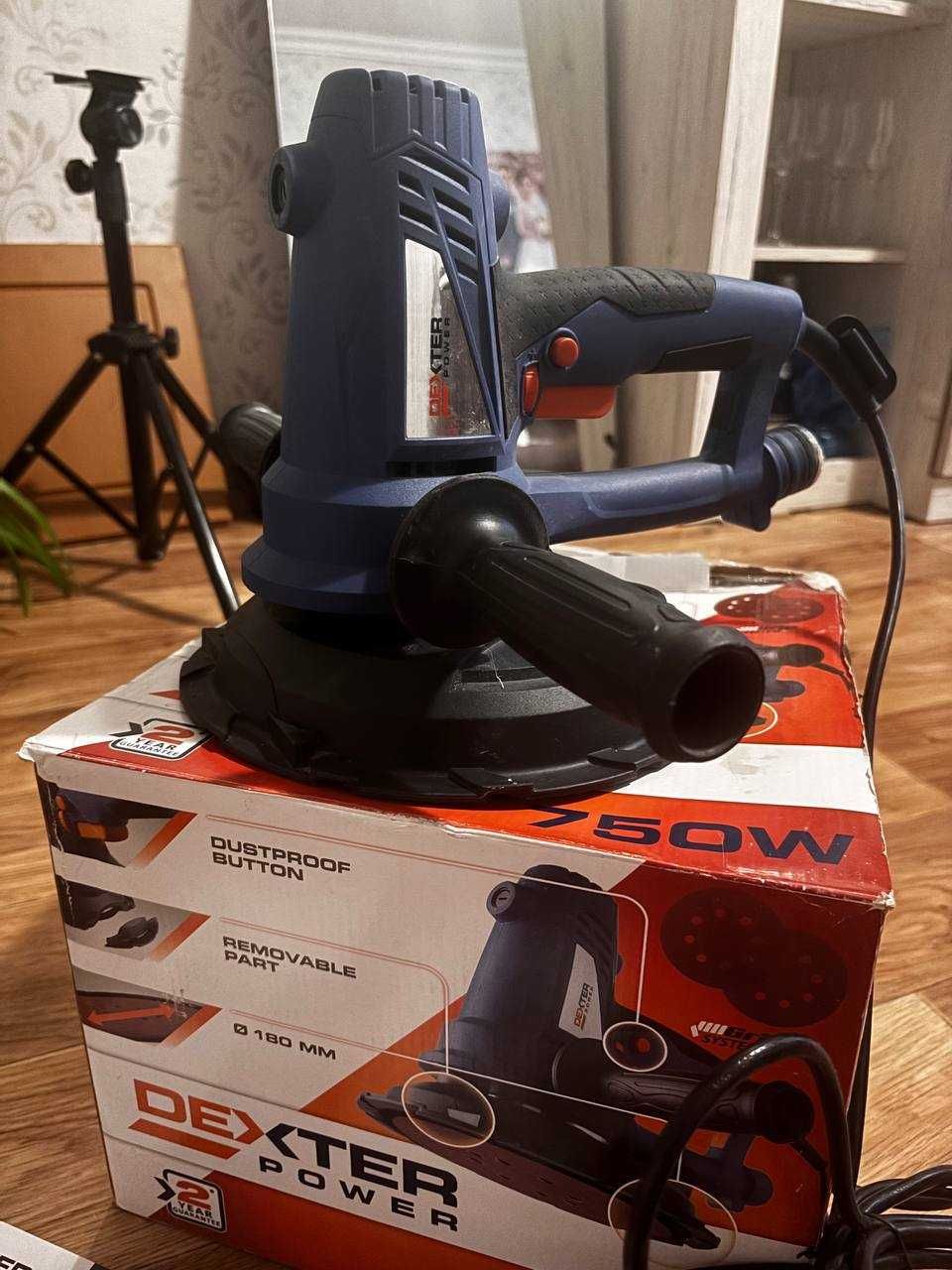 Эксцентриковая шлифовальная машинка DEXTER Power 750W