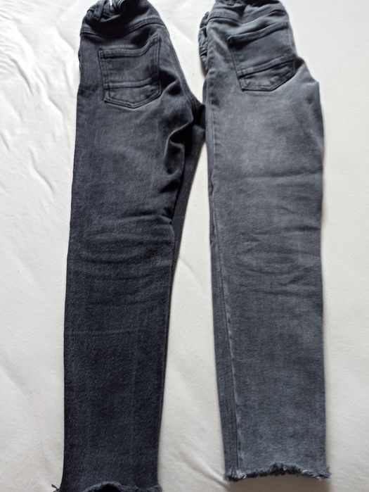 Spodnie z przetarcia mi dla blizniaczek reserved