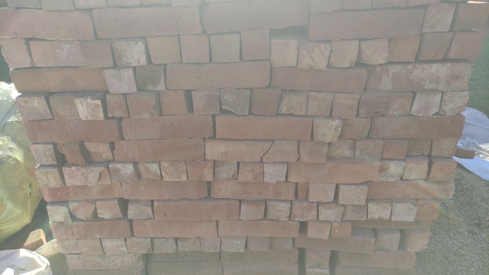 Cegła rozbiórkowa cięta, bruk klinkierowy