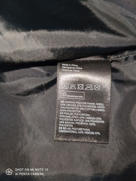 Blusão criança HM preto, 9/10 anos