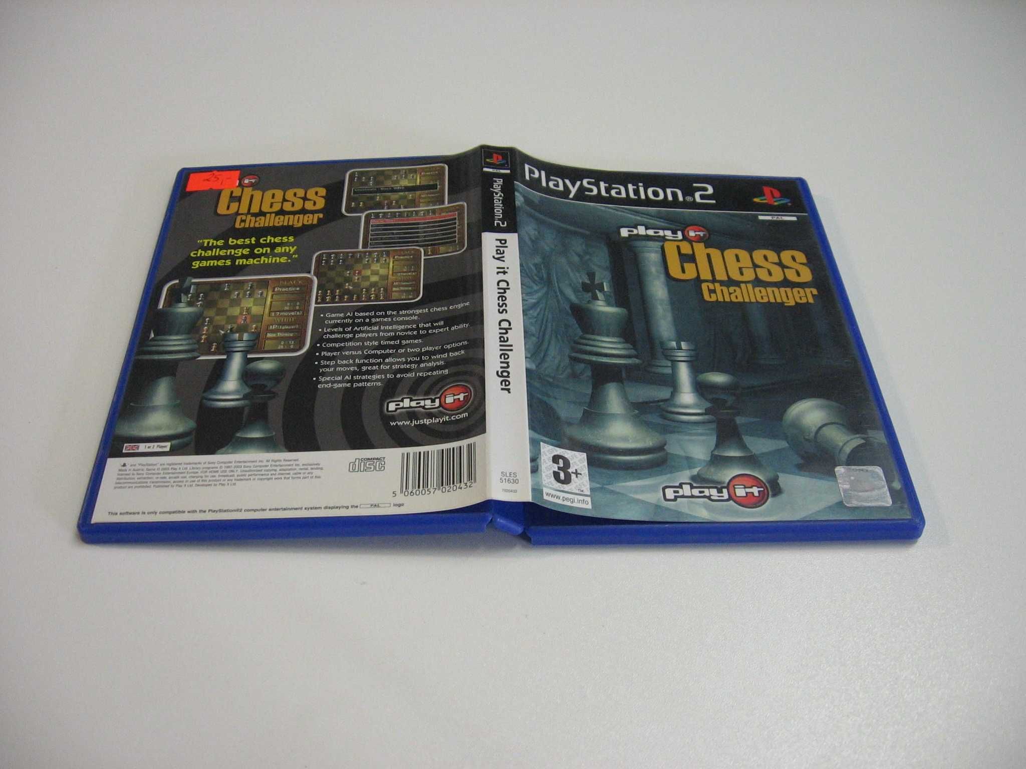 Play It Chess Challenger - GRA Ps2 - Opole 0725