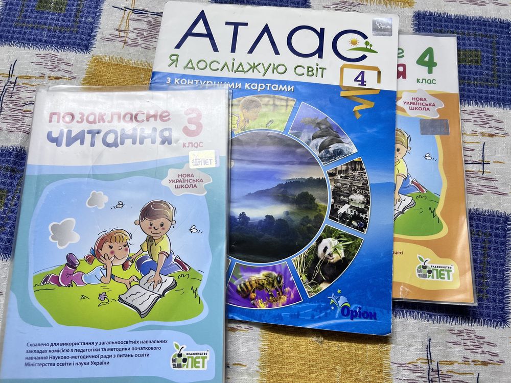 Позакласне читання 1,2,3,4 клас НУШ