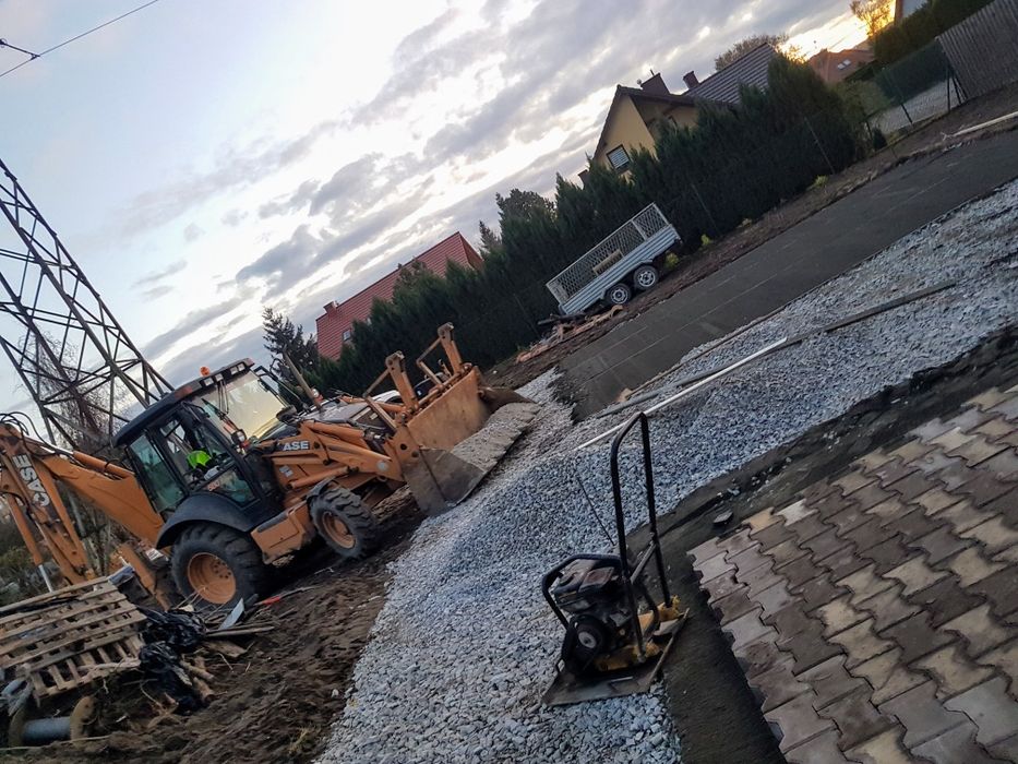 Koparko Ładowarka, Minikoparka , Wozidło  ,Transport ,Koparka obrotowa