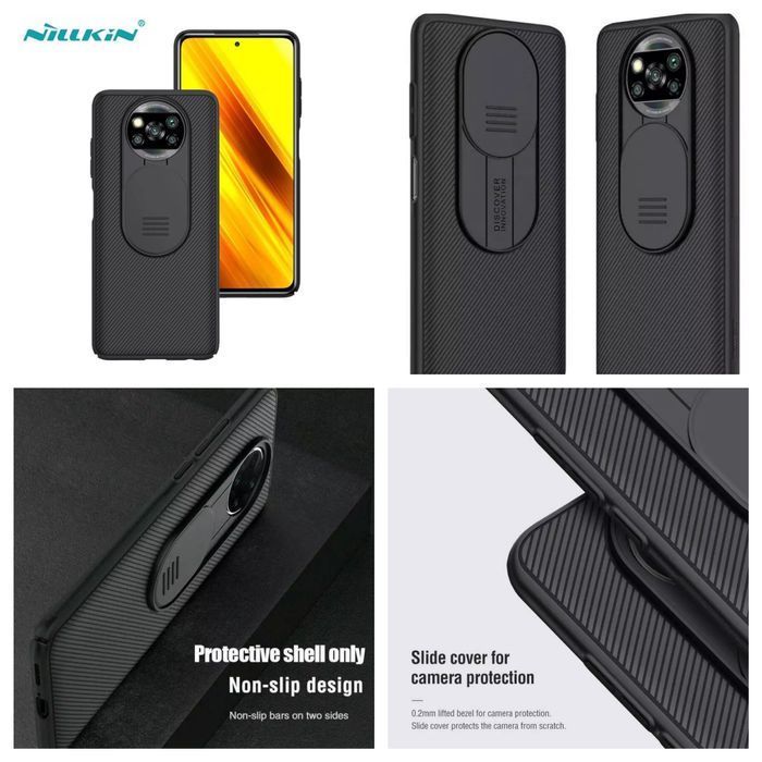 Capa Nillkin P/ Xiaomi MI 10T /Mi 10T Pró /Poco X3 NFC/Poco X3 Pró/ X3