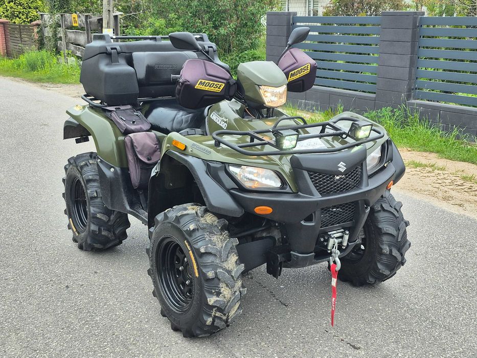 Bardzo Fajny Quad Suzuki Kingquad 700 4x4 wciagarka Homologacja
