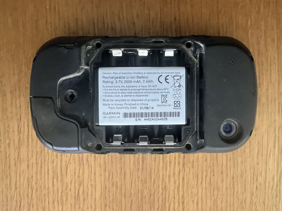 GPS Garmin Montana 650 T, com berço