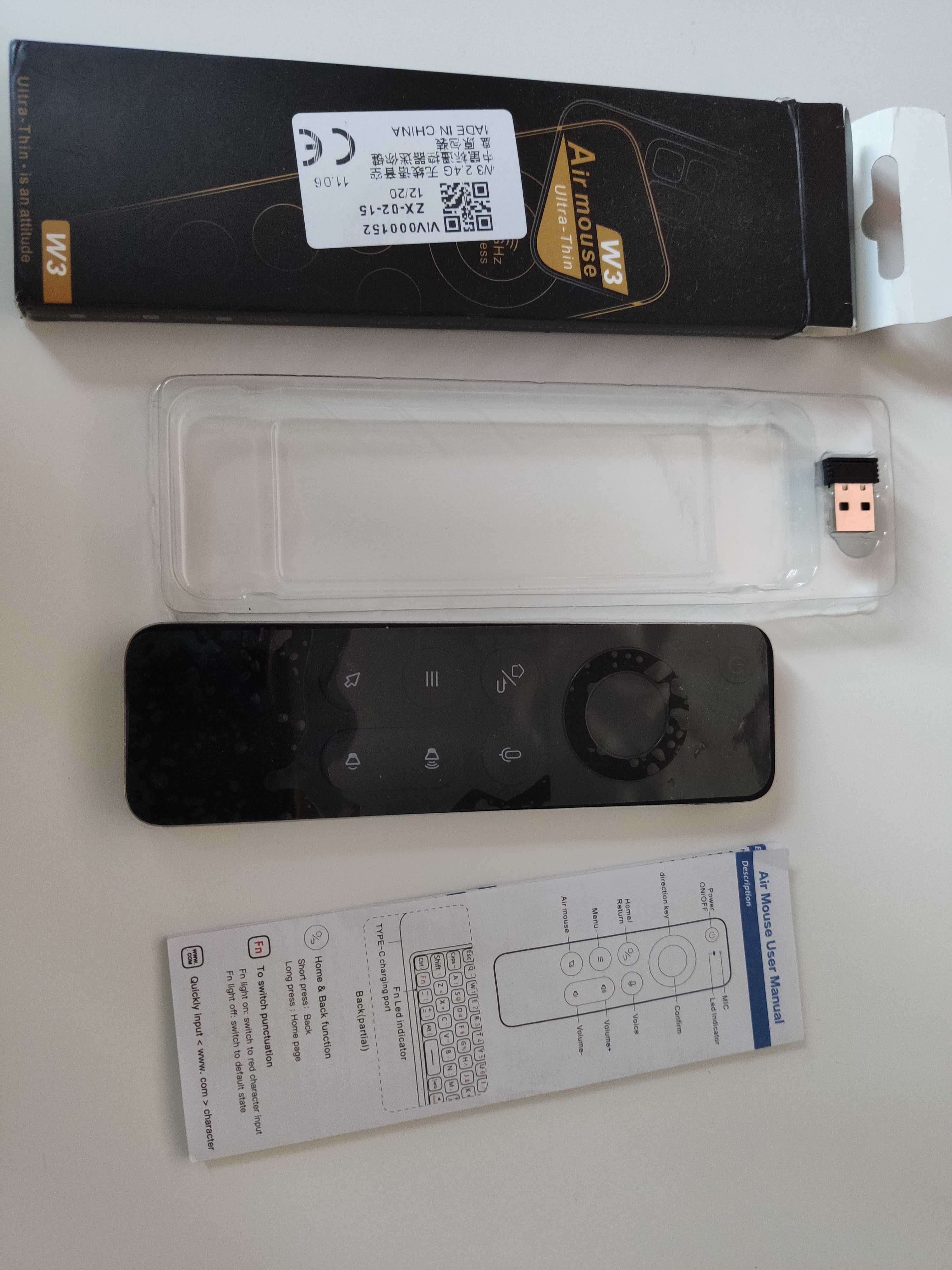 Pilot Air Mouse W3 QWERTY - srebrny