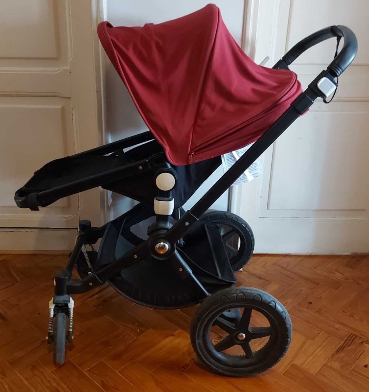 Bugaboo Cameleon - carrinho com alcofa+ovo+capa de chuva