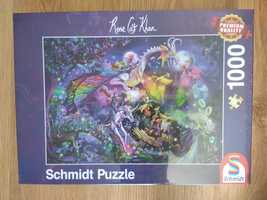 Nowe puzzle 1000 cyrk nocy letniej/Rose Cat Khan/Schmidt