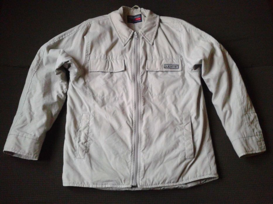 kurtka levi's jacket jak nowa super stan  biala tania  wysylka