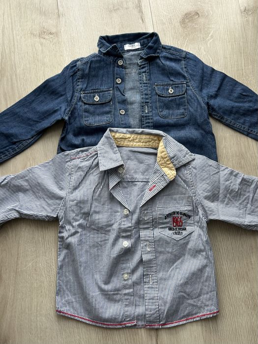 Koszule zestaw 2 szt rozmiar 74 80