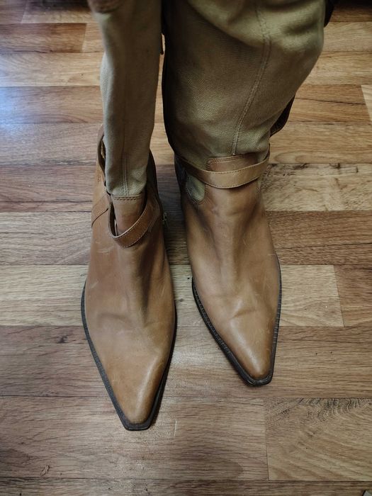 Чоботи напівчулки 41