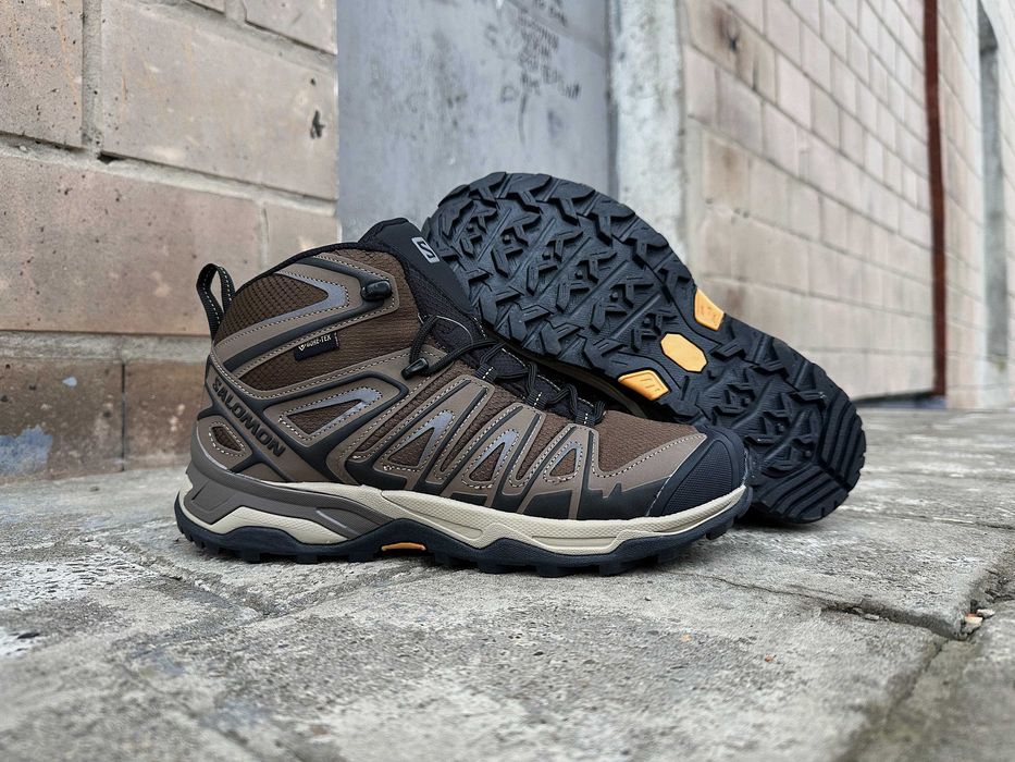 Мужские зимние кроссовки на меху Salomon X Ultra Pioneer (4 цвета)