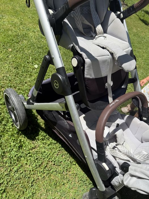 Wózek bliźniaczy Cybex gazelle s (lava grey)