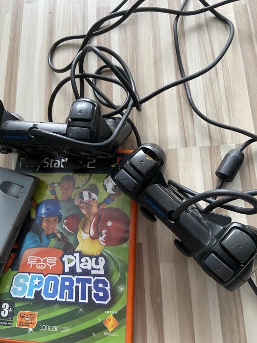 2 pady i 6 gier ps 2